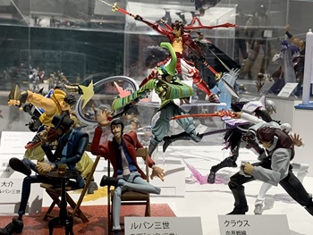 色々なキャラクターのフィギュア